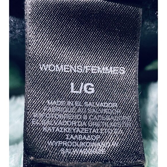 The North Face Jacket Womens Large Aqua Blue High Loft Full Zip Outdoor Hiking - Picture 5 of 6